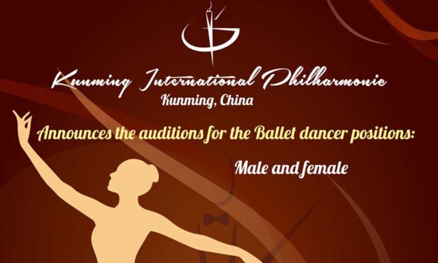 Kunming International Philharmonic Audition For Ballet Dancers