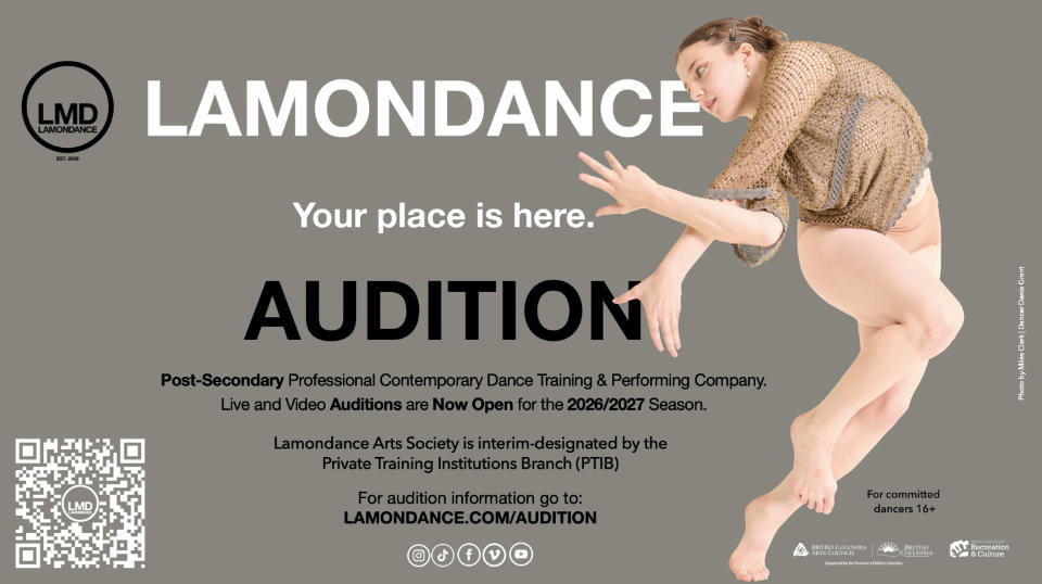 Post Secondary Contemporary Training Progam Vancouver Canada