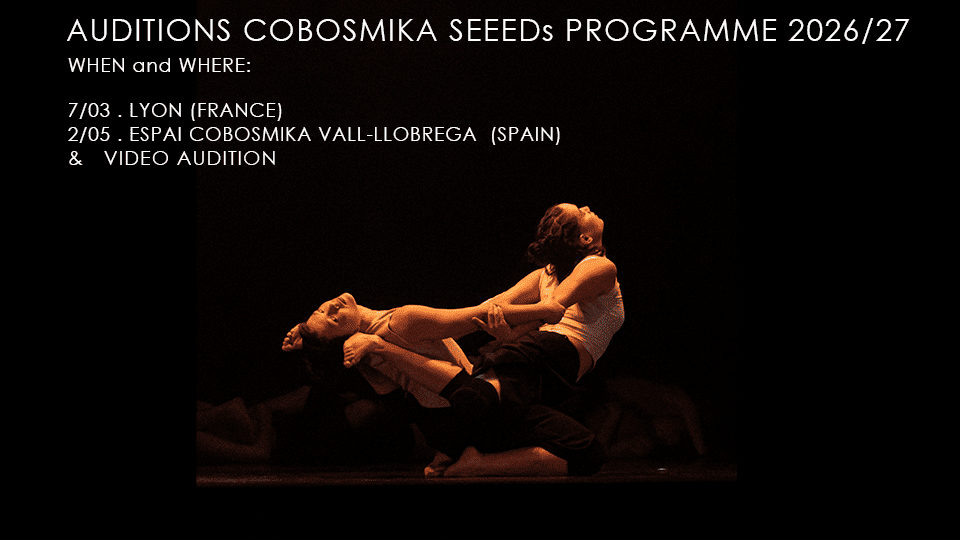 Auditions CobosMika SEEDs programme 2026/27