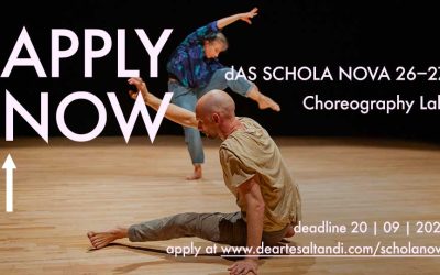 SCHOLA NOVA – Choreography Lab 2026/27