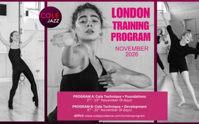 COLE JAZZ London Training Program