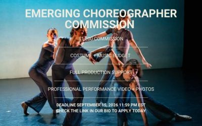 Calling Choreographers: Renversons Emerging Choreographer Commission is Live