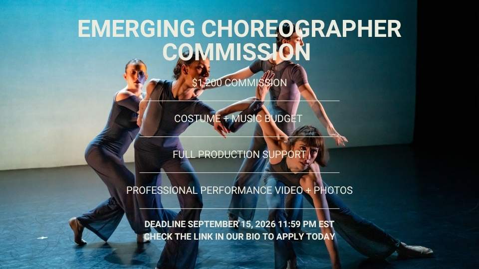 Calling Choreographers: Renversons Emerging Choreographer Commission is Live
