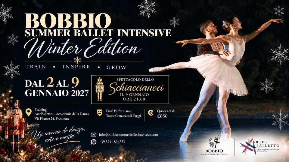 Bobbio Ballet Intensive BBSI – Winter Edition 2027