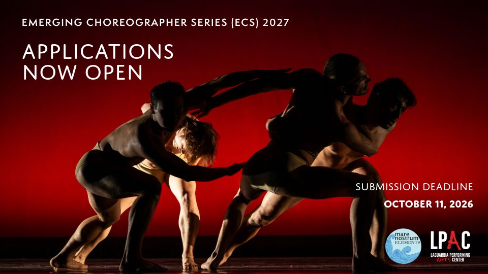 Open Call for NYC Choreographers: Emerging Choreographer Series 2027