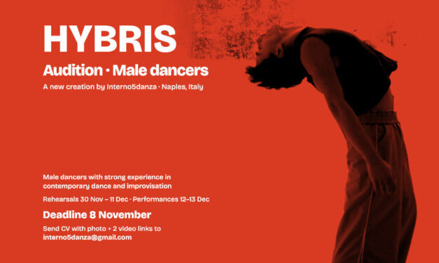 Audition Notice interno5danza
