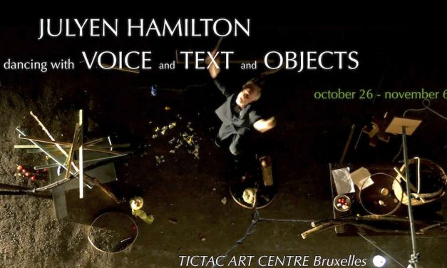 Dancing with Voice, Text and Objects: Julyen Hamilton