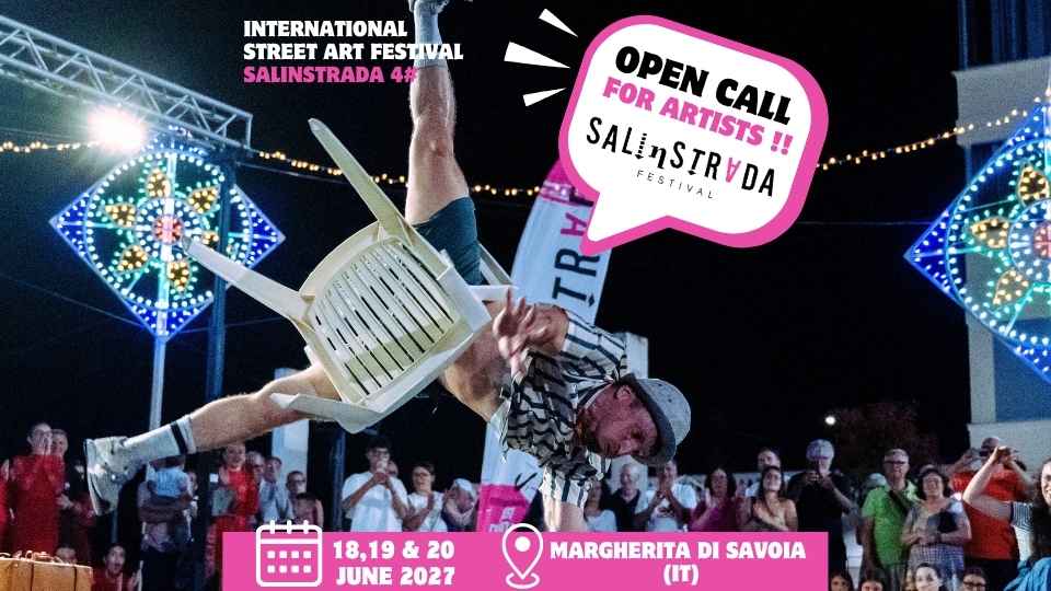 Open Call Artists Festival Salinstrada 2027 – Italy