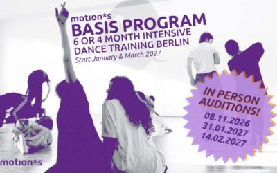motion*s Tanz – und Bewegungsstudio Basis Program